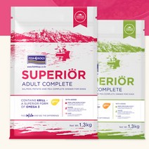 강아지 눈물사료 저알러지 그레인프리 건식사료, 어덜트 1.3kg