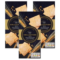M&S 막스앤스펜서 호밀 사워도우 크래커 비스킷 130g 3팩