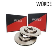 WURDE 아우디 A4 브레이크 디스크, 뉴 A4(05~16년), 2.0 TFSI [BYK], WURDE 뒤 디스크