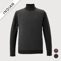 [인디안] 겨울 남성 하프터틀넥 니트 MITBHXW9301