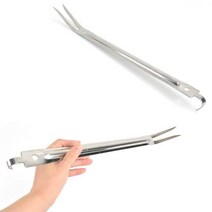 46.5cm 스텐 포크 고기건지기 1p 바베큐포크 대형, 스텐 고리 다대포크(46.5cm)