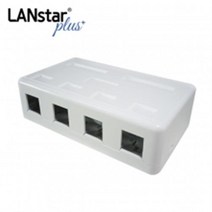 돌출형 아울렛 공박스 MOUNT BOX 4포트 구내공사, 본상품선택