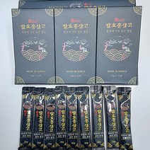 금산인삼 6년근 발효홍삼고 30포 홍삼스틱 명절 효도 선물세트OK 1개월분 쇼핑백포함, 10g/30포