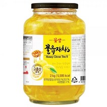꽃샘 꿀유자차S 2kg, 상세페이지 참조
