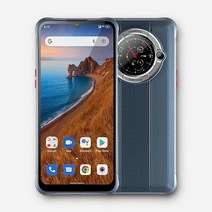 핸드폰 싸게 사는 법 unihertz tick tock e octa core android 스마트폰 6000mah 6 5quot 화면 4GB 64GB 휴대 전화 48mp 고속, 미국 표준, 푸른, 64g