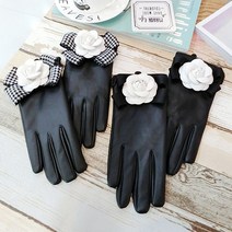 차이온 카멜리아 여성 가죽장갑