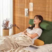 [유즈] 멀티 삼각등쿠션 세트 중형, 단품