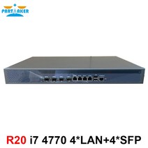네트워크 방화벽 인텔 z87 쿼드 코어 i7 4770 4포트 랙 마운트 1u 방화벽 4