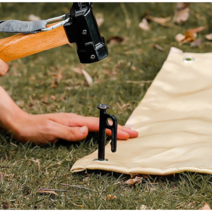 캠핑 화로 방염매트 고급형