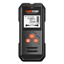 lomvum 금속 탐지기 백라이트 블랙 ac wood stud finder 케이블 전선 깊이 추적기 undeground sturs wall scanner lcd hd display, 1-검은색