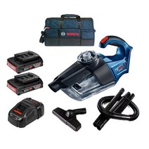 보쉬 GAS18V-1 충전청소기 툴백L 충전기 배터리풀세트, 배터리2개 세트