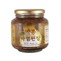 인산죽염 최은아박사 서목태 쥐눈이콩 약콩 죽염된장 (900g), 1개, 900g