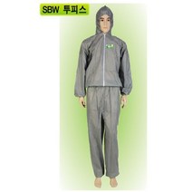 보호복 위생보호복 가드웨어 작업복 투피스L 연회색SBW1000(24개 묶음) (제스트)_973EA