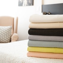 목화패드 60수 목화솜 침대패드 오가닉순면100% 피그먼트워싱 패밀리 K Q SS, 아이보리