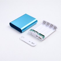 파워뱅크 자작배터리 캠핑용배터리 5개/몫 금속 보조베터리 DIY 키트 스토리지 케이스 상자 무료 용접 한, 02 파란