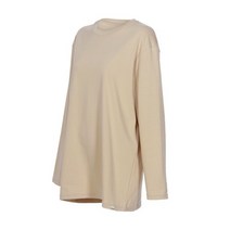 ANDAR 에어로코튼 오버핏 롱슬리브_웜베이지, M