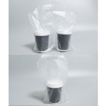 커피비닐캐리어 1구 2구 커피포장봉투 종이컵캐리어, 1개, 1000개입