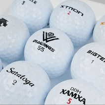 일반브랜드 컬러볼 흰볼 로스트볼 골프공 로스볼, 일반 브랜드 흰공 A  50알
