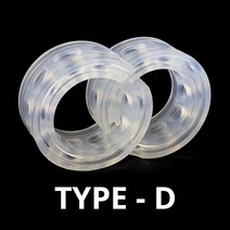 테인서스 차량용우레탄 와충기 충격흡수 2개 자동차 충격 흡수기 스프링 범퍼 코일 우레탄 버퍼 고무 쿠션, 04 Type D