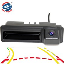 k5후방카메라 후방카메라배선 후방카메라렌즈 CCD Dynamic Trajectory 트렁크 핸들 카이엔 아우디 A4 A4L A6 A6L A7 A5 Q7 Q5 Q3 RS5 RS6, 01 12V