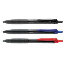 모나미 부드러운 필기 저점도 1.0 유성 볼펜 판촉볼펜, 흑색