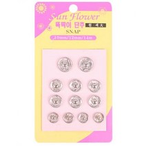 OEQ581287(set)한양똑딱이단추 백색(대)12개