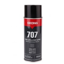 오공 707 다용도 접착제 강력 스프레이 450ml 본드, 36개