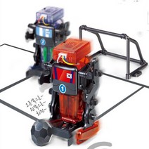 움직이는 축구로봇 과학교구 장난감 무선조정 어린이 조립 게임