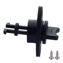 카약플러그 나일론 보트 마개 드레인 플러그 1 개 선체 구멍 소켓 나사 포함 해양 트랜섬 요트 카약 딩기, 03 Black Gasket