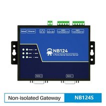 2채널 직렬 서버 RS485 RS232 to Ethnernet POE TCP UDP MQTT HTTP Modbus Gateway RTU Watchdog NB124ES, 한개옵션0, 한개옵션0