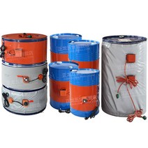 드럼히터 실리콘 가열 온열 벨트 히팅 온열 원통 발열기 밴드 오일 온풍기, 14 300x1320-1800W   100L