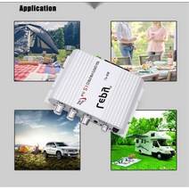 앰프스피커 2.1 채널 DC 12V 200W 미니 자동차 하이파이 디지털 앰프 어댑터 제외 놀이 액세서리 LP838, 한개옵션0