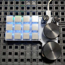 영상편집 키보드 동영상 조그다이얼 클립 매크로 비디, 케이스 미포함 공식 규격 보라색 축