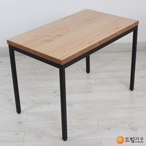 식당테이블 600x1200 4인 업소용 식탁 사각 카페 탁자 국내제작 프레임철재다리 30각용접다리 lpm상판, 20.미송