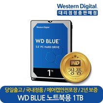 웨스턴디지털 정품 재고보유 WD Blue WD10SPZX 1TB 노트북 PC 컴퓨터 하드디스크 HDD, WD 정품 Blue WD10SPZX 1TB