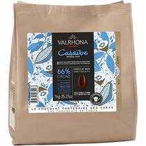 프랑스 발로나 초콜렛 카라이브 1kg Caraibe 66% Valrhona
