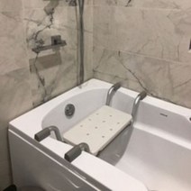 KR 성인 노인 환자 미끄럼 방지 목욕 욕조 의자 노약자 장애인 보조 간이 체어 욕실 화장실, 보조 의자개