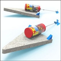 같은공간-탈착식 방향조절 방수 제트보트 1인용 5인용 과학 과학키트 제트보트만들기 제트보트 방수제트보트-GA, GA-1인용