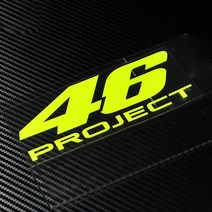 오토바이스티커 46프로젝트 발렌티노 롯시 헬멧 스티커, RO-02, L, 연한그린