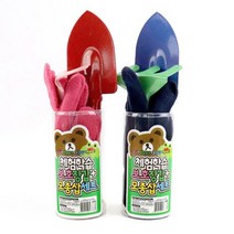 제이스토어 / 모종삽세트 체험 보호장갑 농기구 꽃삽 갈퀴 2종X3개