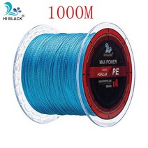 볼링 아대 볼링용품 손목신제품 2019 M 300M 500M 4 가닥 8-80LB 꼰 낚싯줄 PE 다목적 브레이드 라인 와이, 14 Blue 1000M_04 16LB 0.14MM