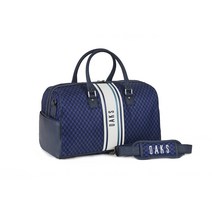 닥스골프 남성 경량 골프 보스턴백 DKBB-028M, 사각패턴 네이비 보스턴