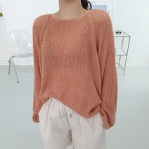 바렛 부클 니트 8color / 보트넥 봄여름 / 인기폭주 / 빅사이즈 여성의류 박스티 그물 커버업 [국내생산], FREE, 바렛 부클 니트_애쉬블루