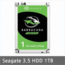 DM010 조립 다나와 시게이트 바쿠라다 HDD 하드디스크, 1TB-DM010, 씨게이트 3.5 HDD