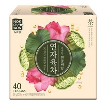 [녹차원] 연자육차 40T/순수한 연꽃씨앗