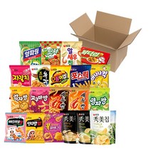 (라니랜드) 농심 봉지과자 스낵 간식 20종 12개입/16개입/20개입1박스로 구매, 닭다리후라이드20입