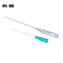 천공기 PHC파일 펀칭기바디 피어싱 바늘 카테터 캐뉼라 도구 키트 1/4 개 외과 강철 멸균 문신 코 입술 보