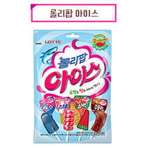 롯데 롤리팝 캔디 아이스 165g 캔디/사탕/화이트데이/간식/후식, 단일 수량