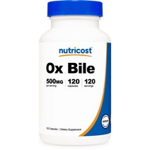옥스 바일 500mg 120캡슐 1병, 단품, 단품