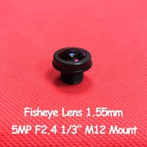 홈CCTV 가정용CCTV 무선CCTV 5메가 픽셀 F2.4 1/3 인치 초광각 194 도 어안 렌즈 1.55mm 4MP OV4869 CCTV, 01 Only 1.5mm Lens
